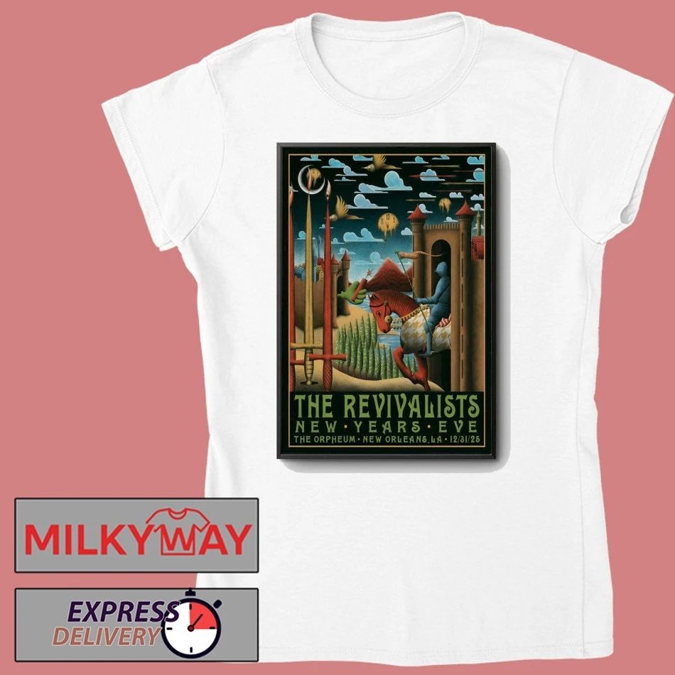 The Revivalists NYE In New Orleans LA On Dec 31 2025 Poster shirt