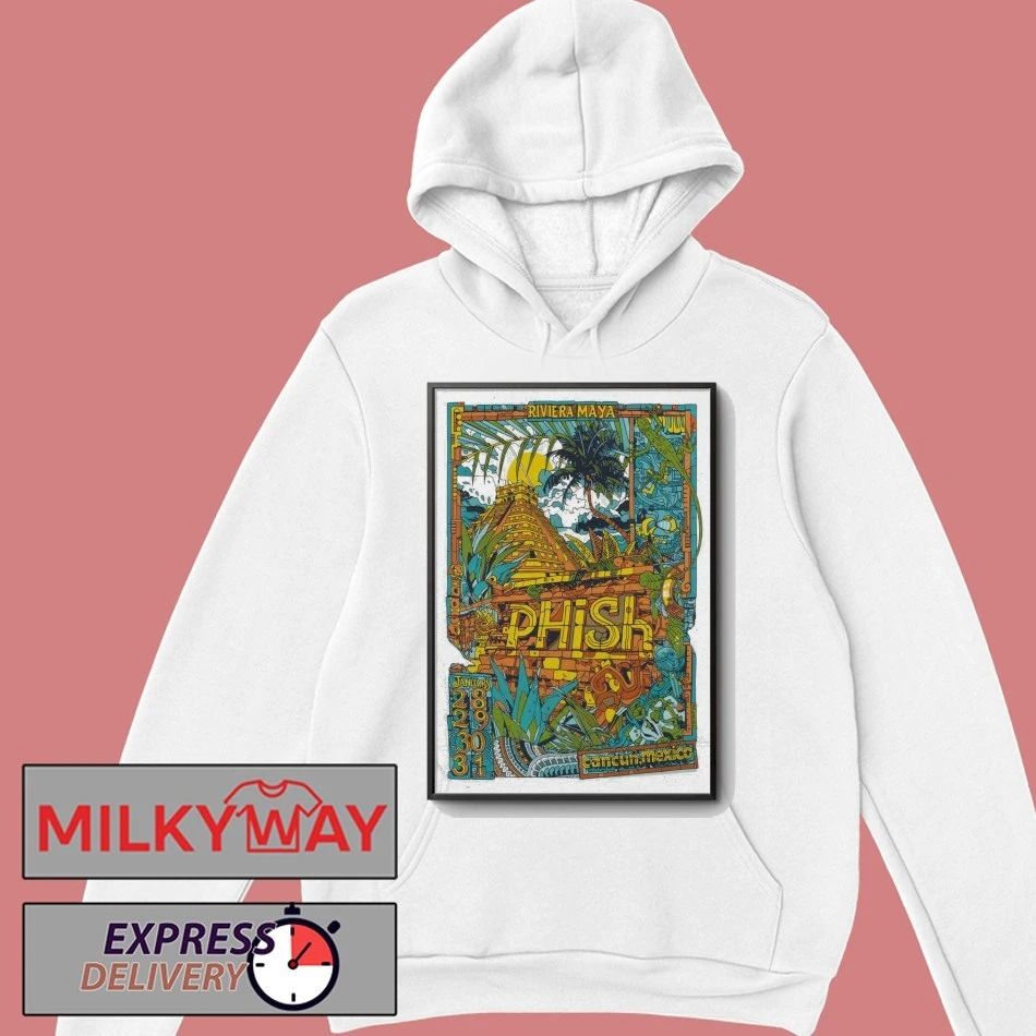 Phish Riviera Maya Mexico 1 28-1 31 2026 Poster shirt