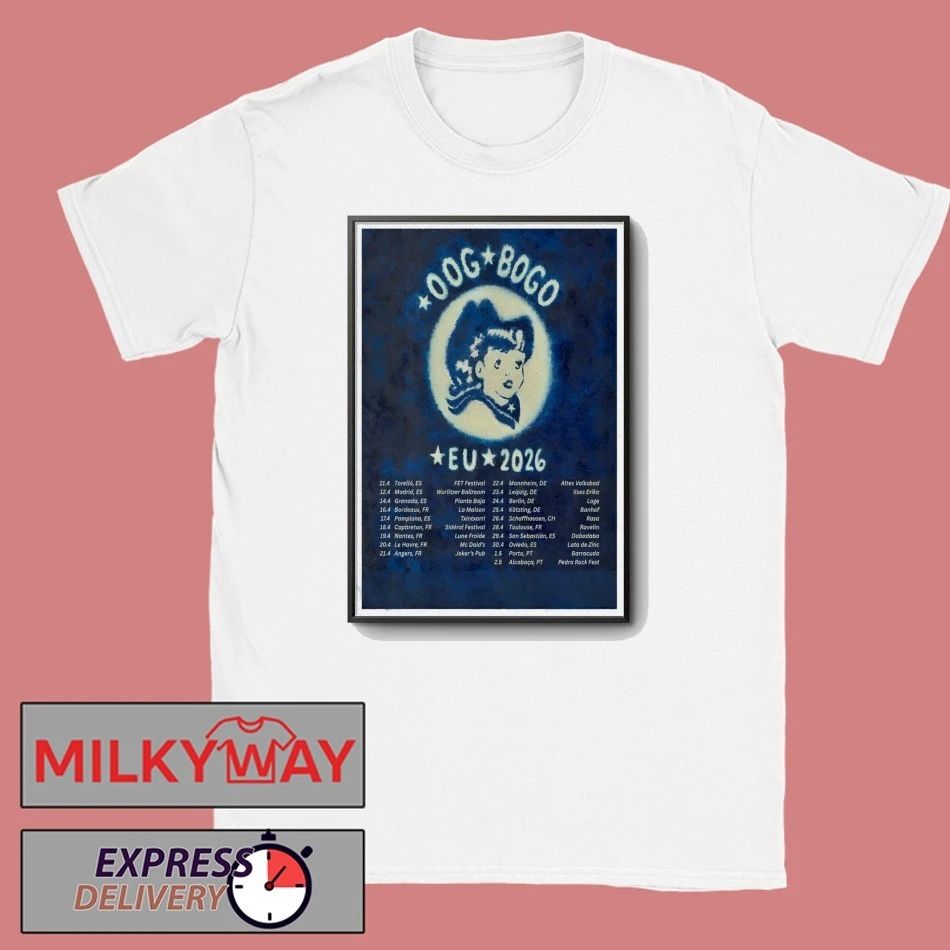 Oog Bogo EU 2026 Tour Poster shirt