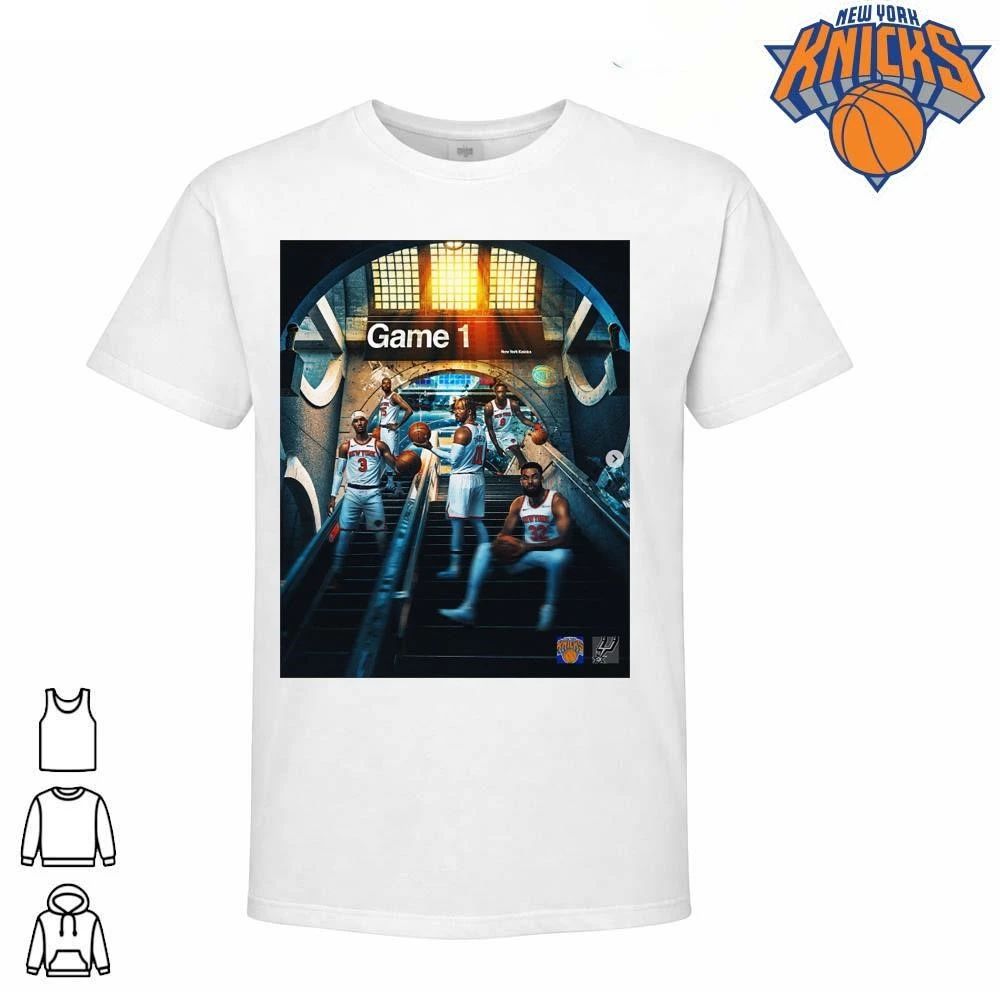 NBA Finals 2026 Game 1 New York Knicks Jalen Brunson Josh Hart Subway Station Basketball shirt