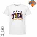 New York Knicks Champions NBA 2026 Tier Trophy Basketball Net Vintage Font Shirt