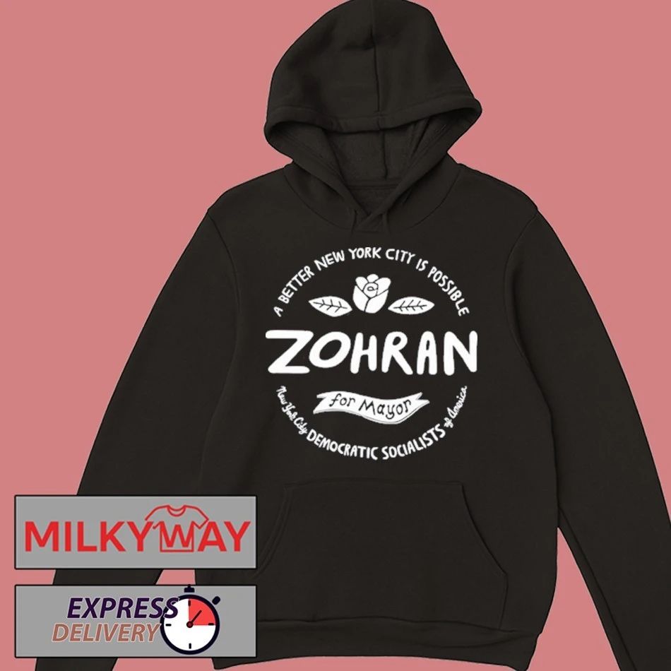 Zohran A Better New York is Possible Logo shirt