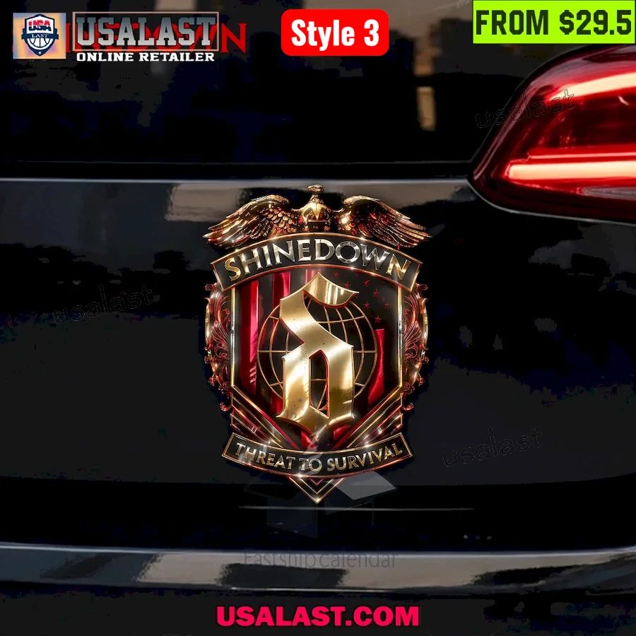 Shinedown Edition Car Name Badge