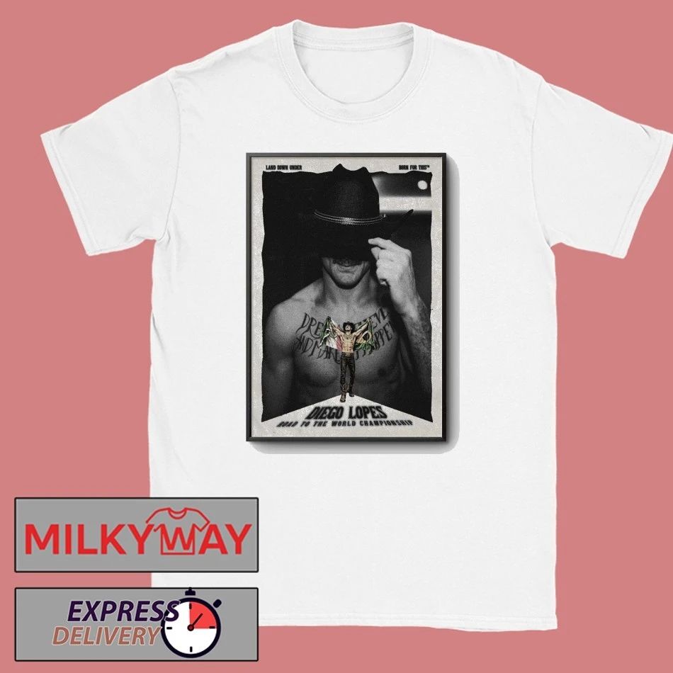 Diego Lopes Road To The World Championship Poster shirt