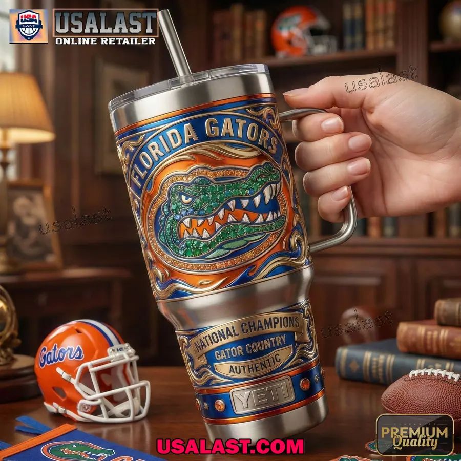 Florida Gators 40oz Tumbler With Handle