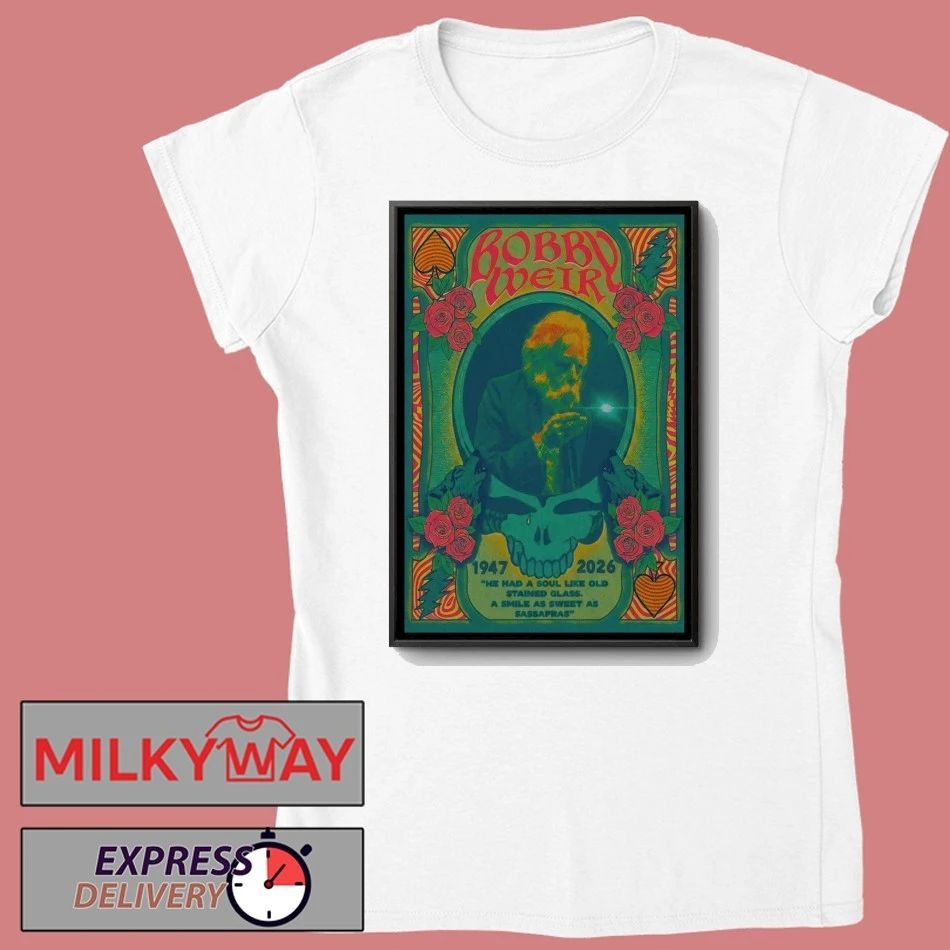 Bobby Weir 1947-2026 Poster shirt