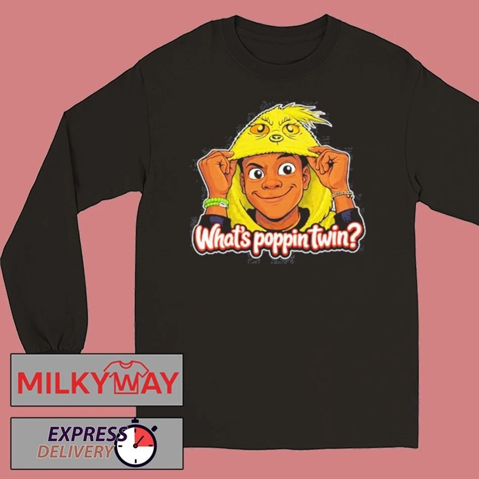 What’s Poppin Twin Nicktoontime shirt