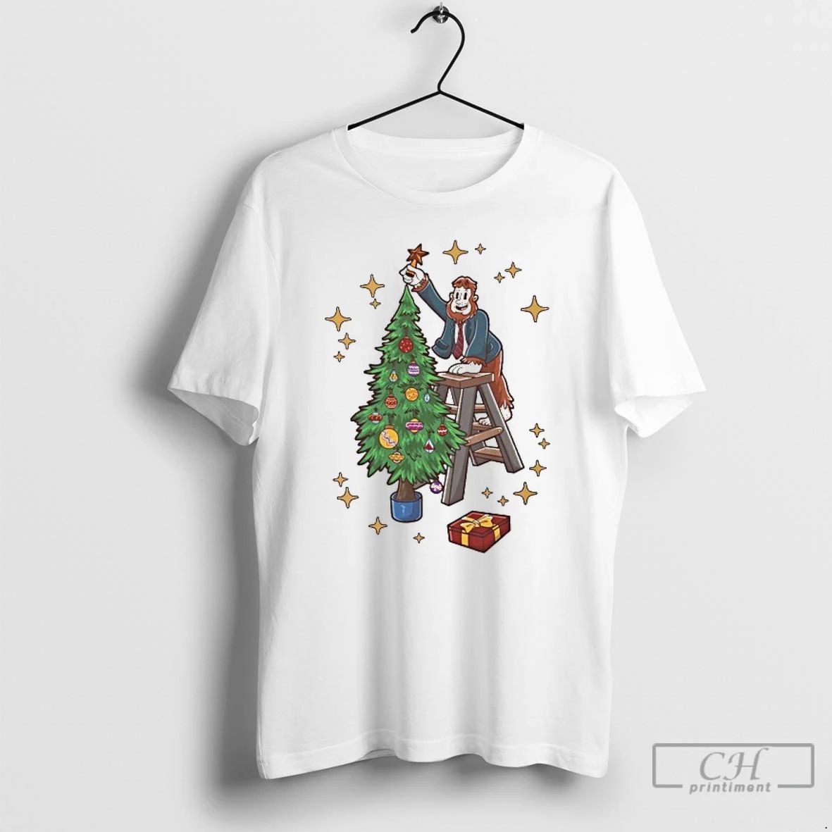 Classic Squatch Bennie Christmas Tree T Shirts