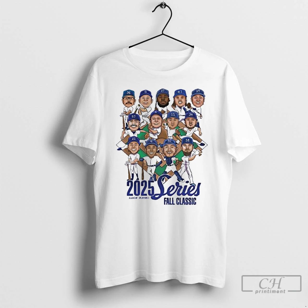 Premium 2025 World Series Fall Classic Toronto Blue Jays Cartoon T Shirts
