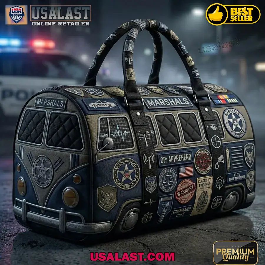 US Marshals Premium Travel Duffle Bag