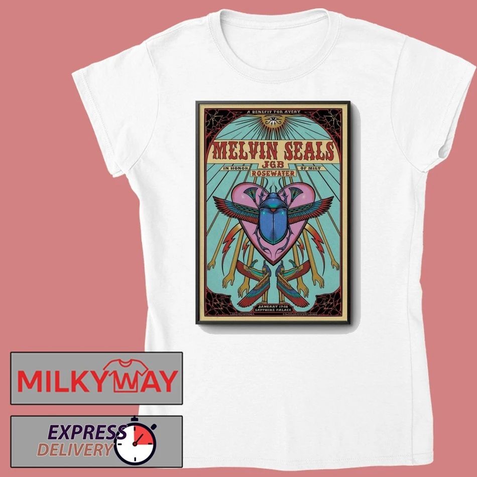 Melvin Seals And JGB 1 17-1 18 2026 Blue Lake CA Poster shirt