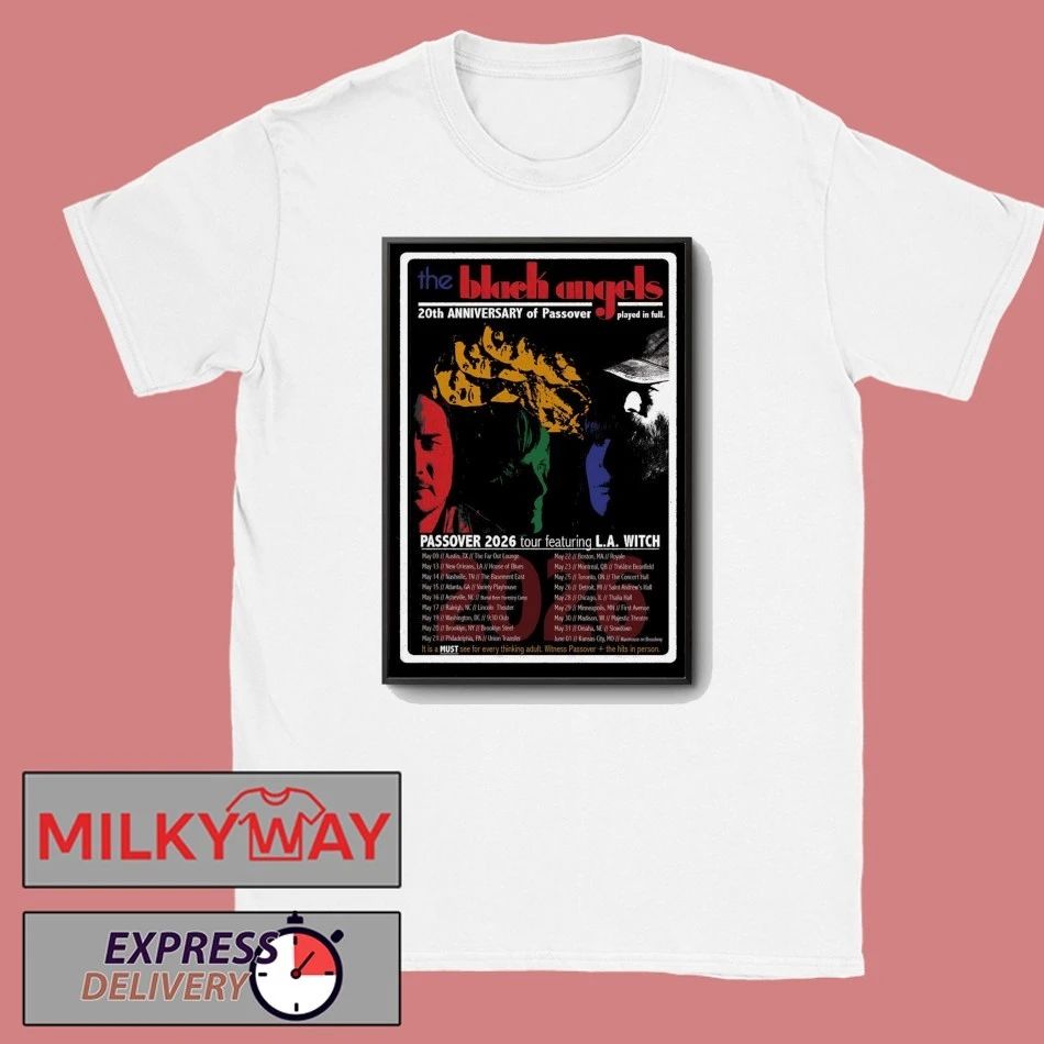 The Black Angels Passover 2026 Tour Poster shirt