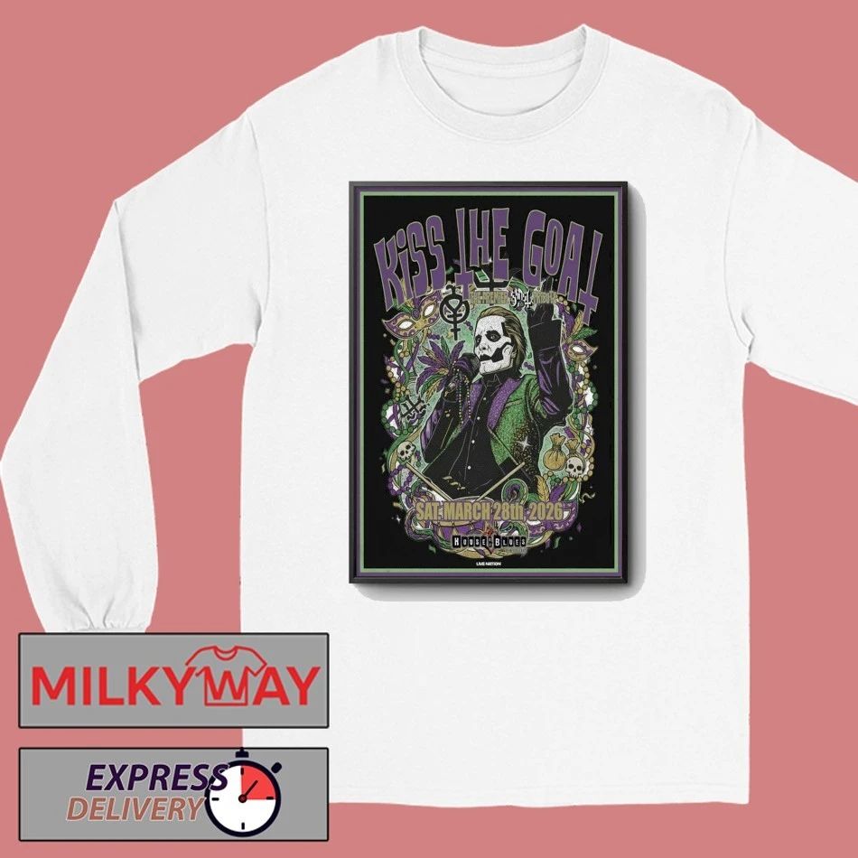 Ghost March 28 2026 In New Orleans, LA Tour Poster shirt
