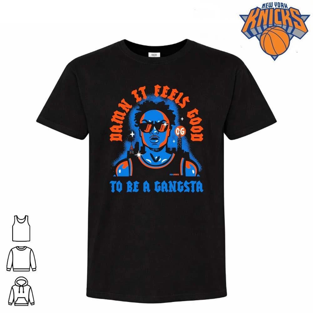 Damn It Feels Good To Be A Gangsta OG New York Basketball 2026 NBA Finals Shirt