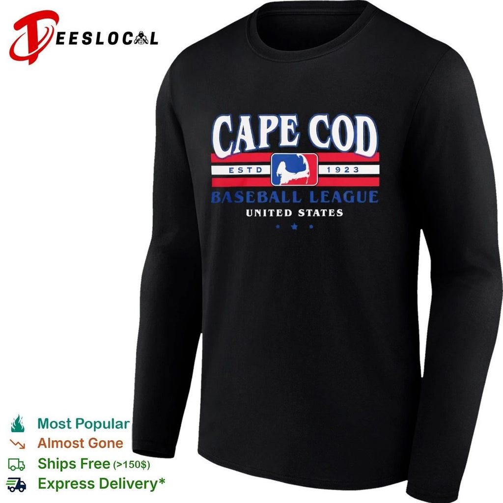 Cape Cod Baseball League Estd 1923 United States T-shirt
