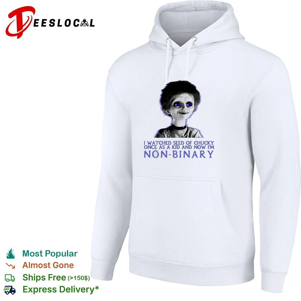 I Watched Seed of Chucky Once as a Kid and Now I Am Non-Binary T-shirt