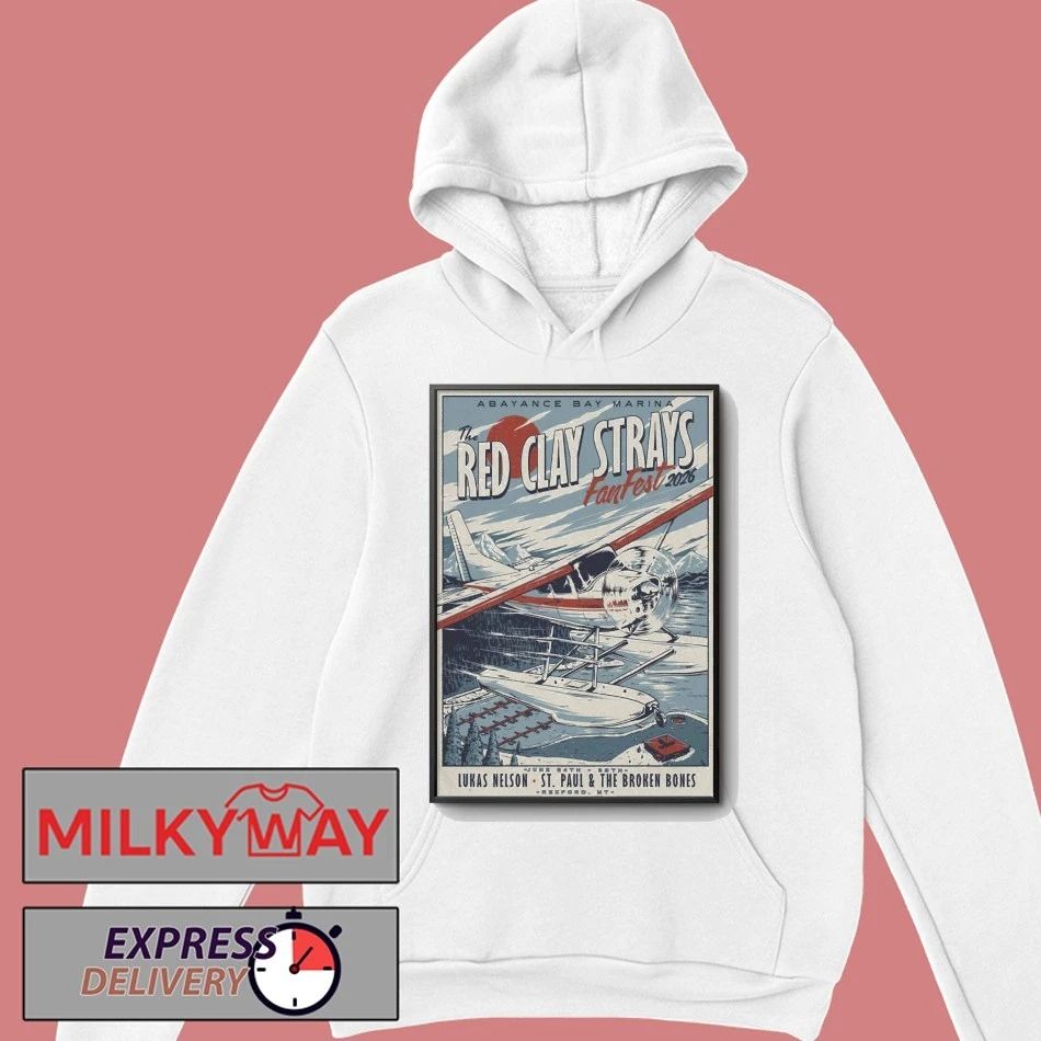 Poster The Red Clay Strays Jun 24 – 28, 2026 Fest shirt