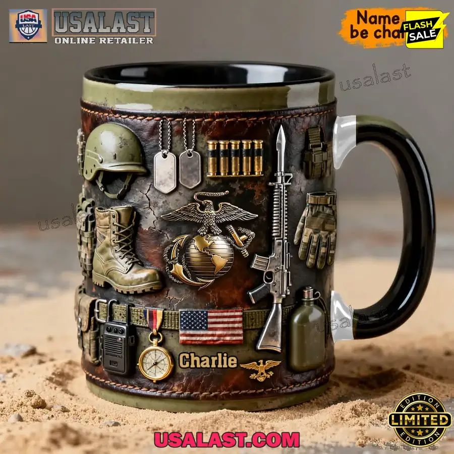 Personalized US Veteran Coffee Mug