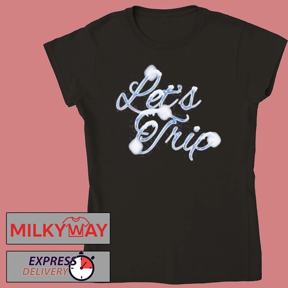 Let’s Trip Snowy Chrome shirt