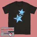 Hudson Westbrook Blue Star Black Comfort Colors shirt