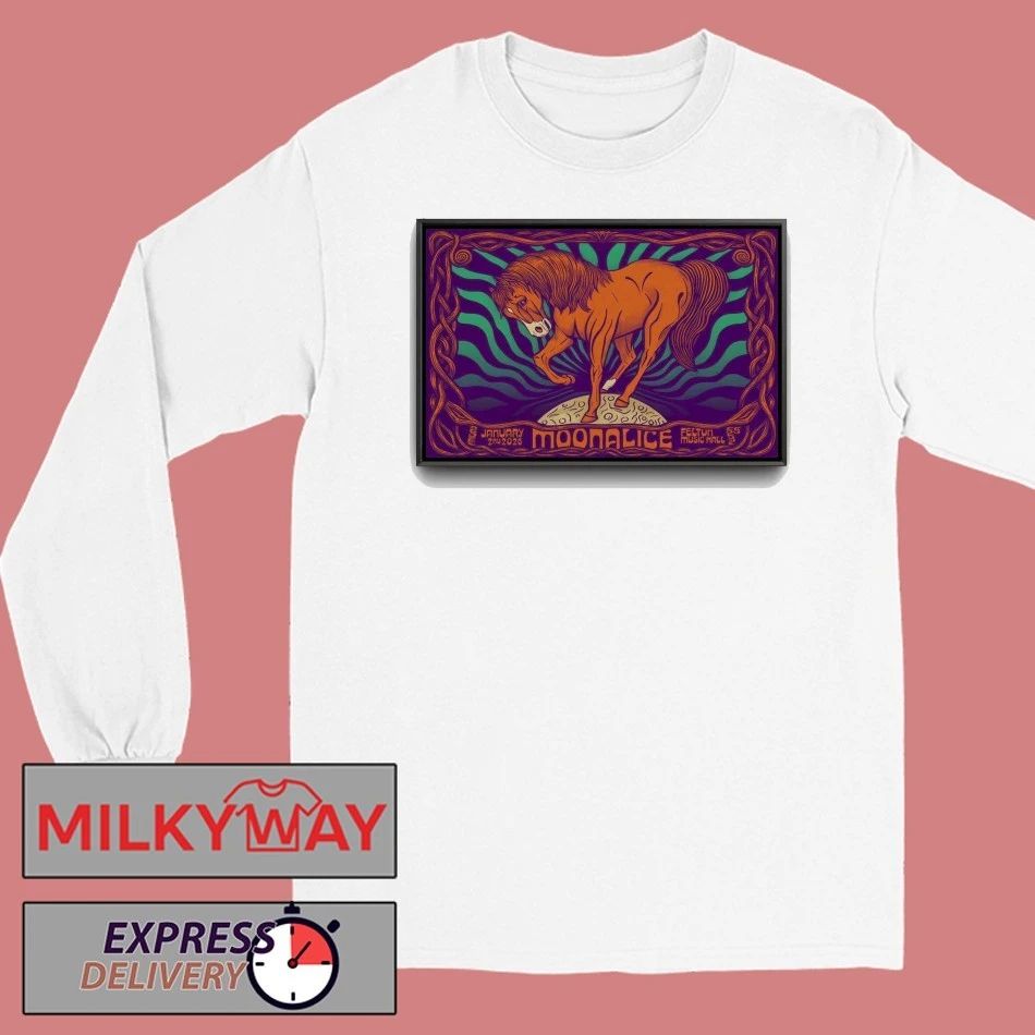 Moonalice Jan 2 2026 Felton Music Hall in Felton CA Poster shirt