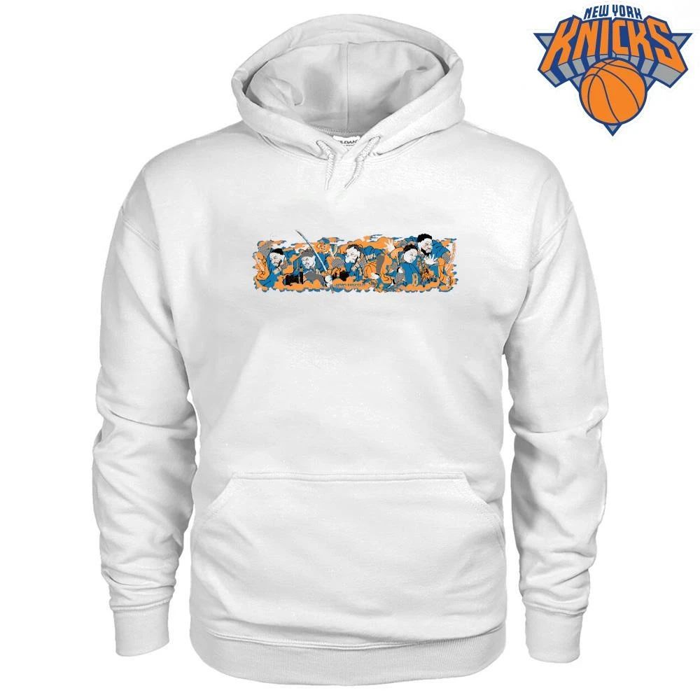 New York Knicks Champions NBA 2026 NYC Ninjas Anime Manga Style Team Shirt