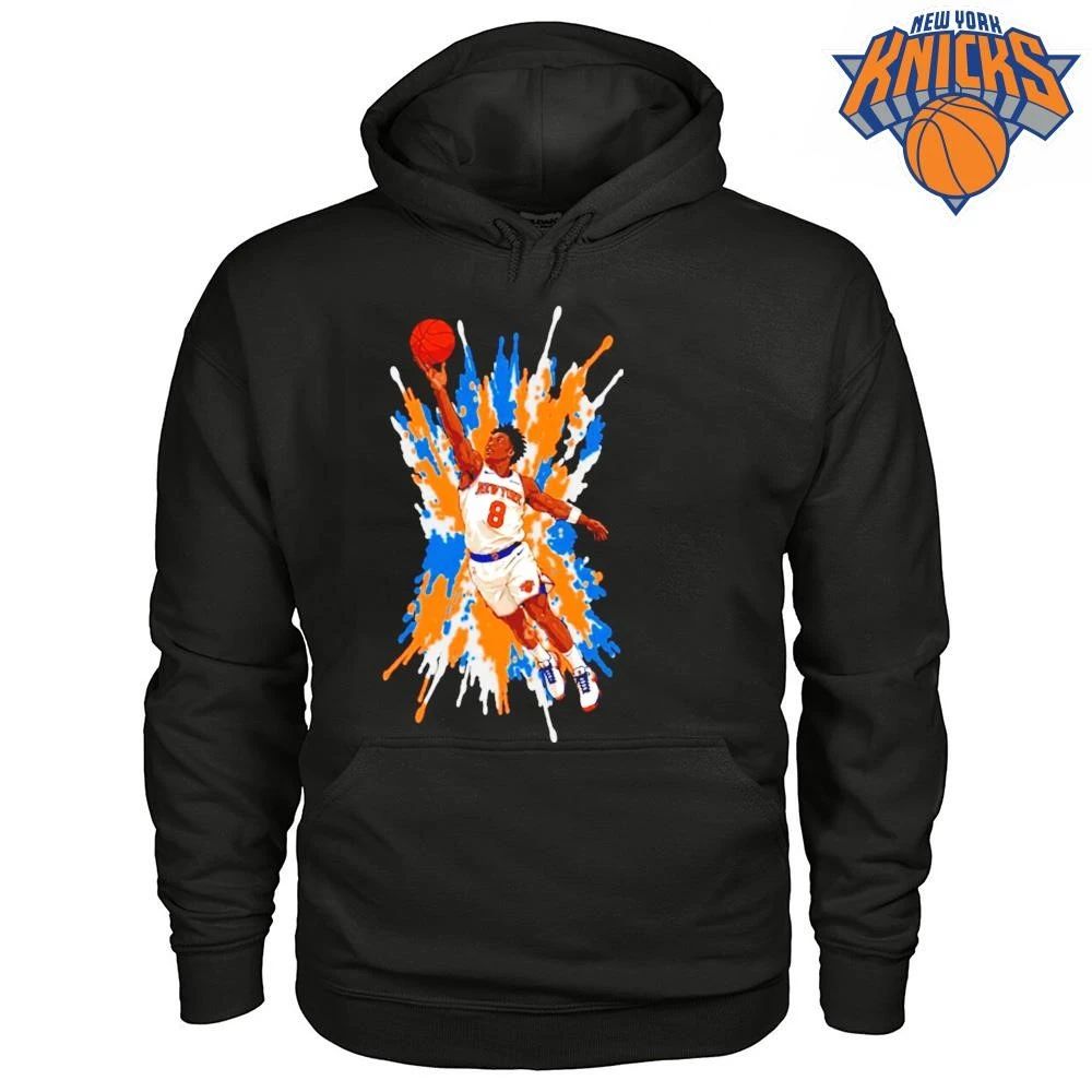 OG Anunoby New York Knicks Paint Splash Graphic NBA Finals 2026 Shirt
