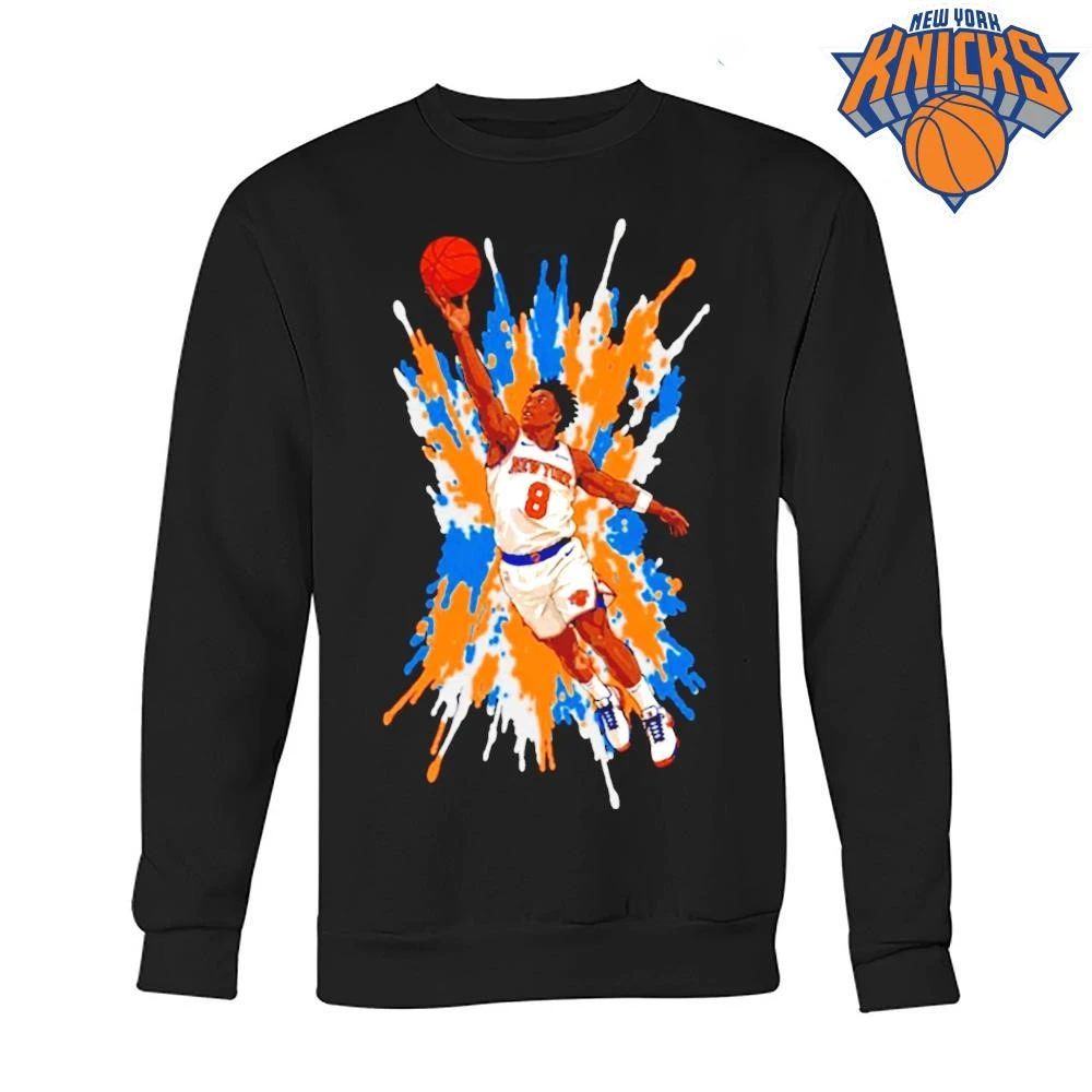 OG Anunoby New York Knicks Paint Splash Graphic NBA Finals 2026 Shirt