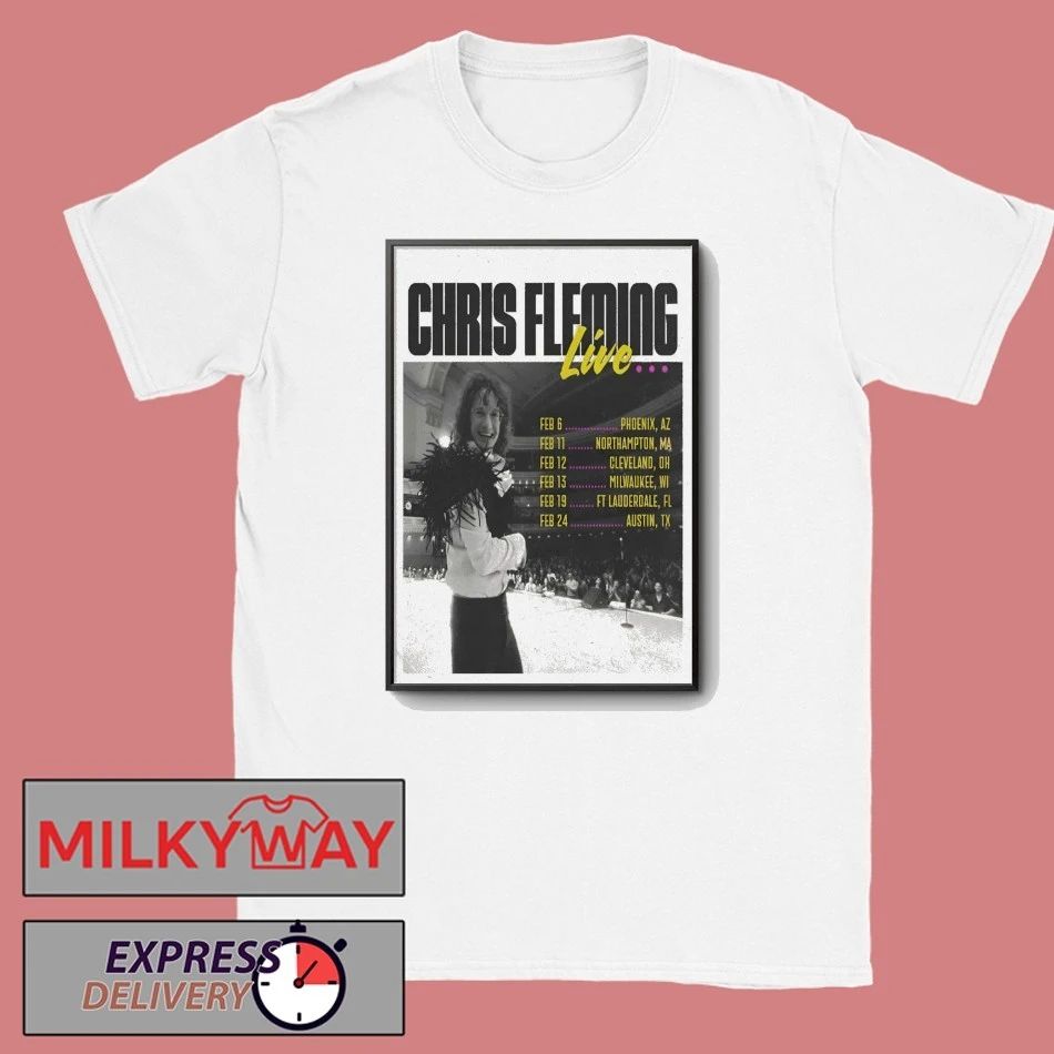Poster Chris Fleming Feb 2026 Tour shirt