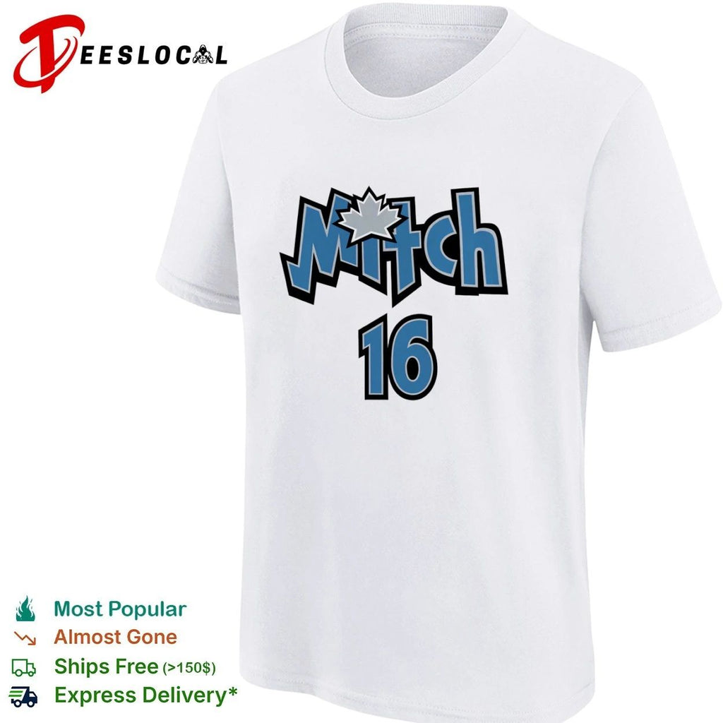 Mitch Magic 16 Toronto Maple Leafs NHL T-shirt
