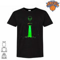 Alien UFO Abduction Tower Green Laser Light Victor Wembanyama Wemby Basketball Shirt