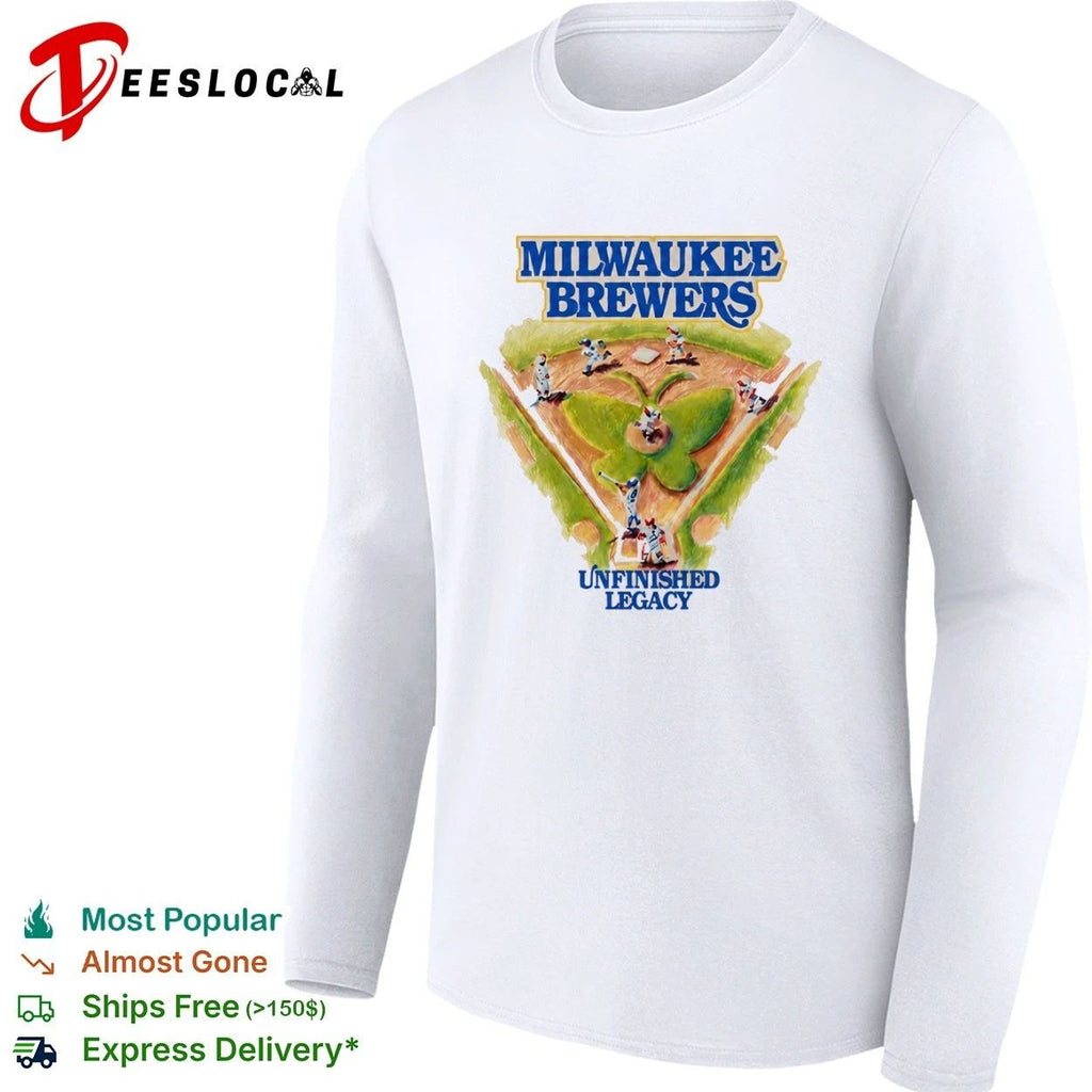 Milwaukee Brewers Unfinished Legacy Baseball T-shirt