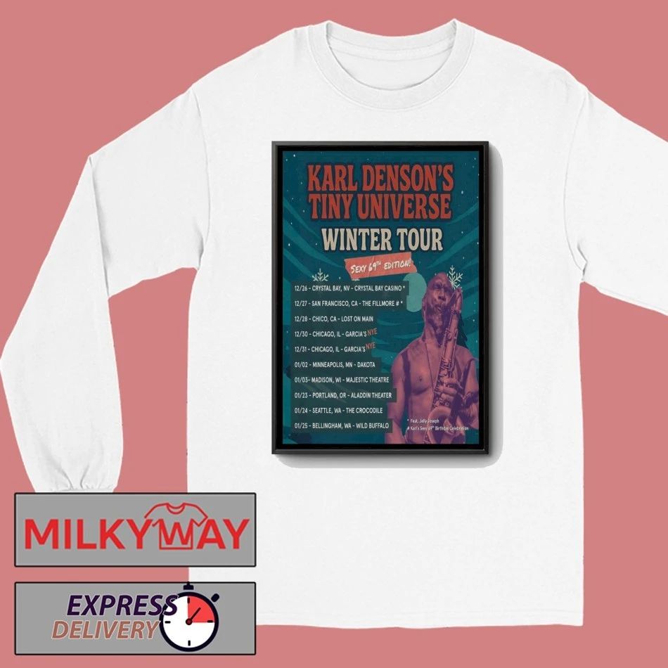 Poster Karl Denson Winter 2026 Shows shirt