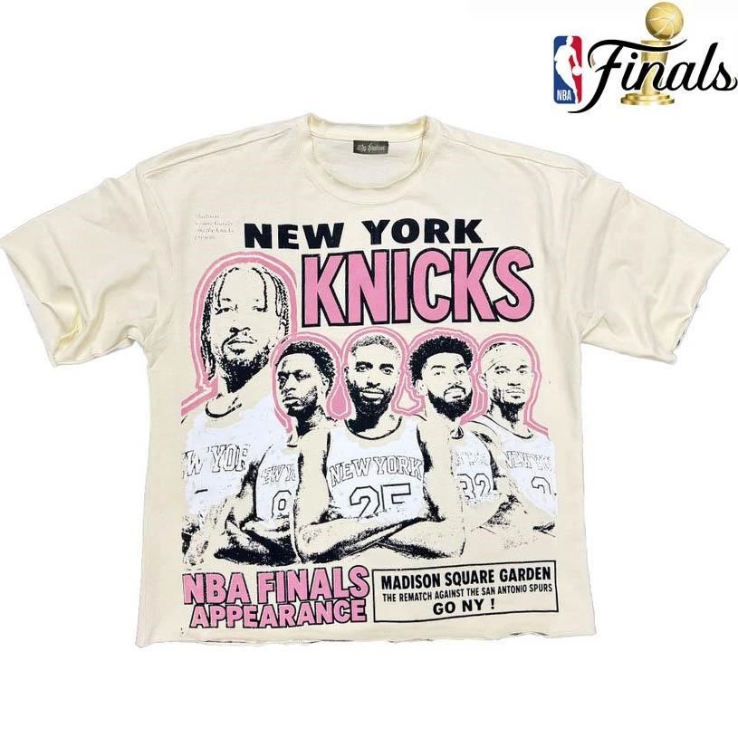 Vintage New York Knicks NBA Finals Appearance Madison Square Garden Graphic Shirt