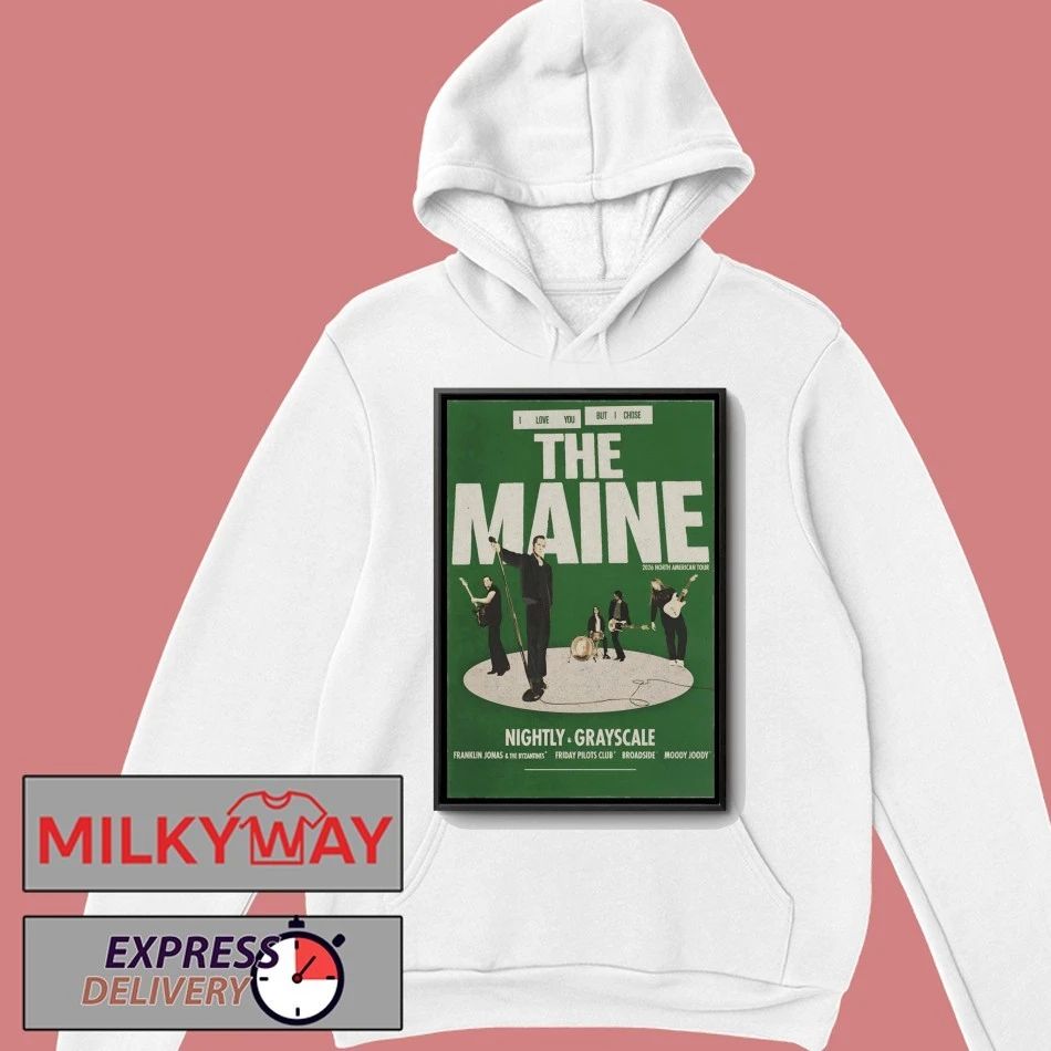 The Maine 2026 North American Shows Poster shirt