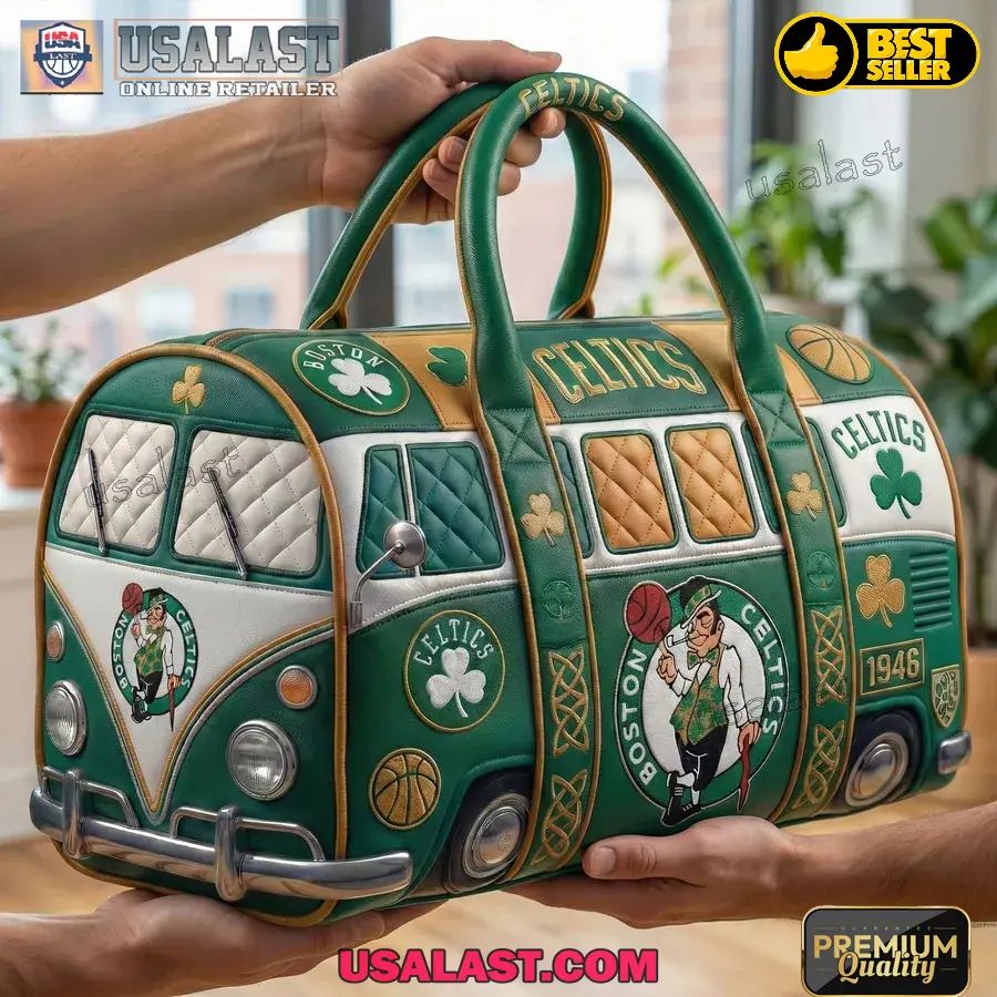 Boston Celtics Premium Travel Duffle Bag