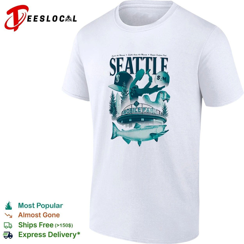 Seattle Art Museum Seattle Asian Art Museum Olympic Sculpture Park Mobile Park T-shirt