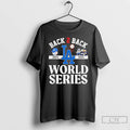Classic La Dodgers B2b 2024 2025 World Series National League Champions T Shirts