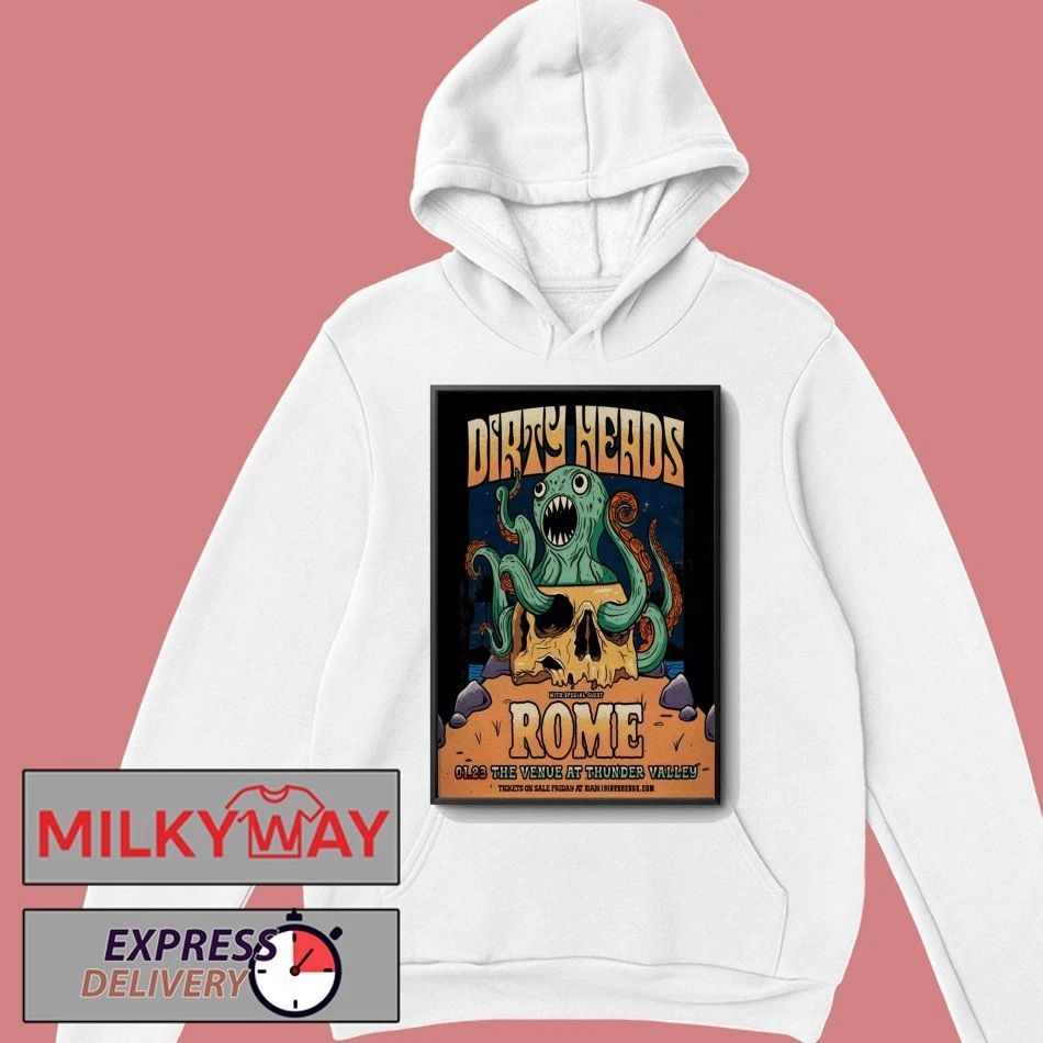 Dirty Heads Jan 23 2026 Venue at Thunder Valley Casino Resort Show Poster shirt