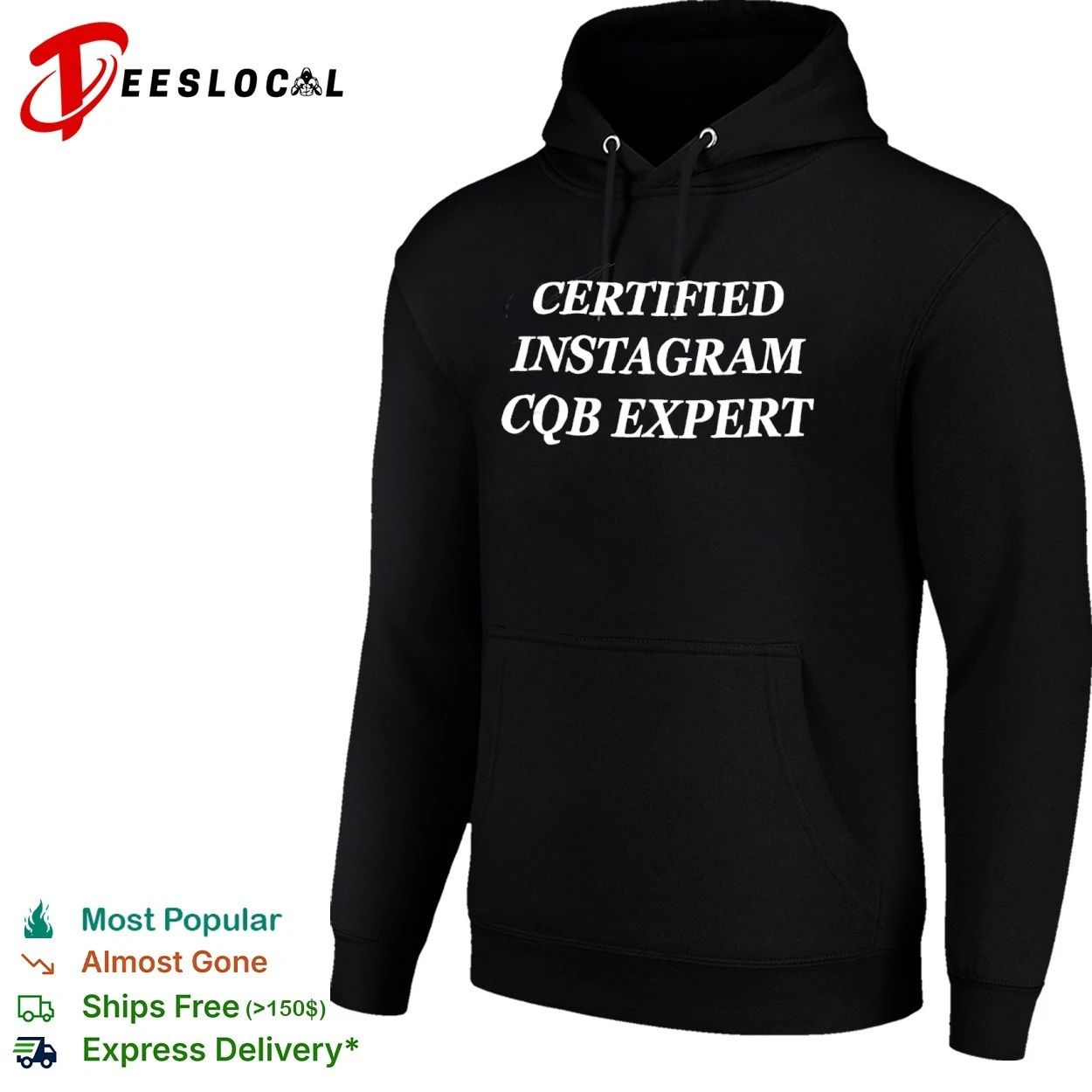 Certified Instagram CQB Expert tactical T-shirt