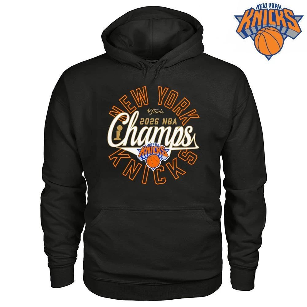 New York Knicks Champions NBA2026 Finals Champs Circular Logo Shirt