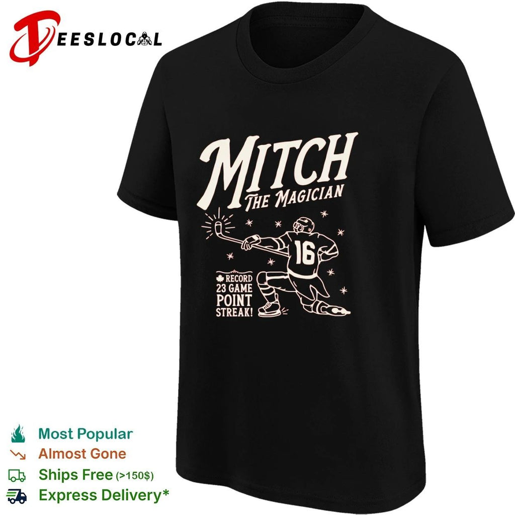 Mitch the Magician Toronto Maple Leafs 23 Game Point Streak T-shirt