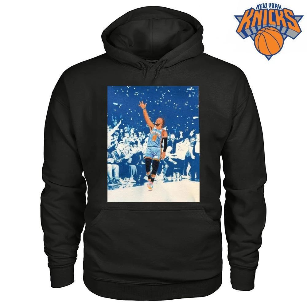 New York Knicks Jalen Brunson Vintage Graphic NBA Finals 2026 Shirt