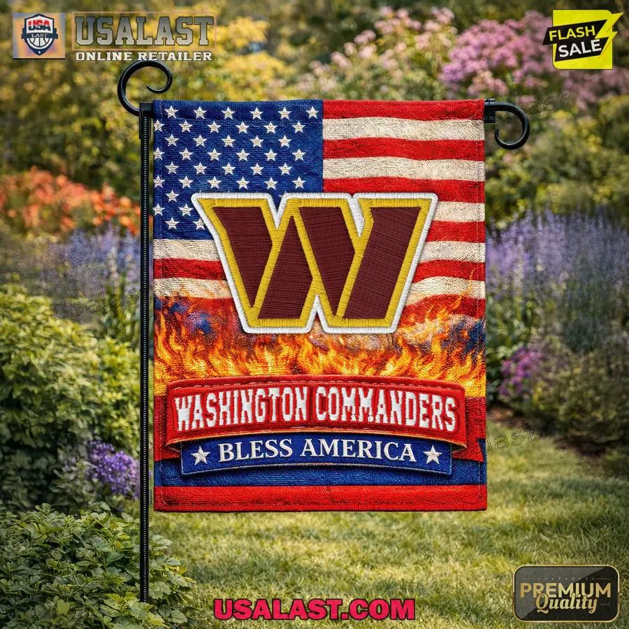 Washington Commanders 250th Anniversary America Freedom Flag