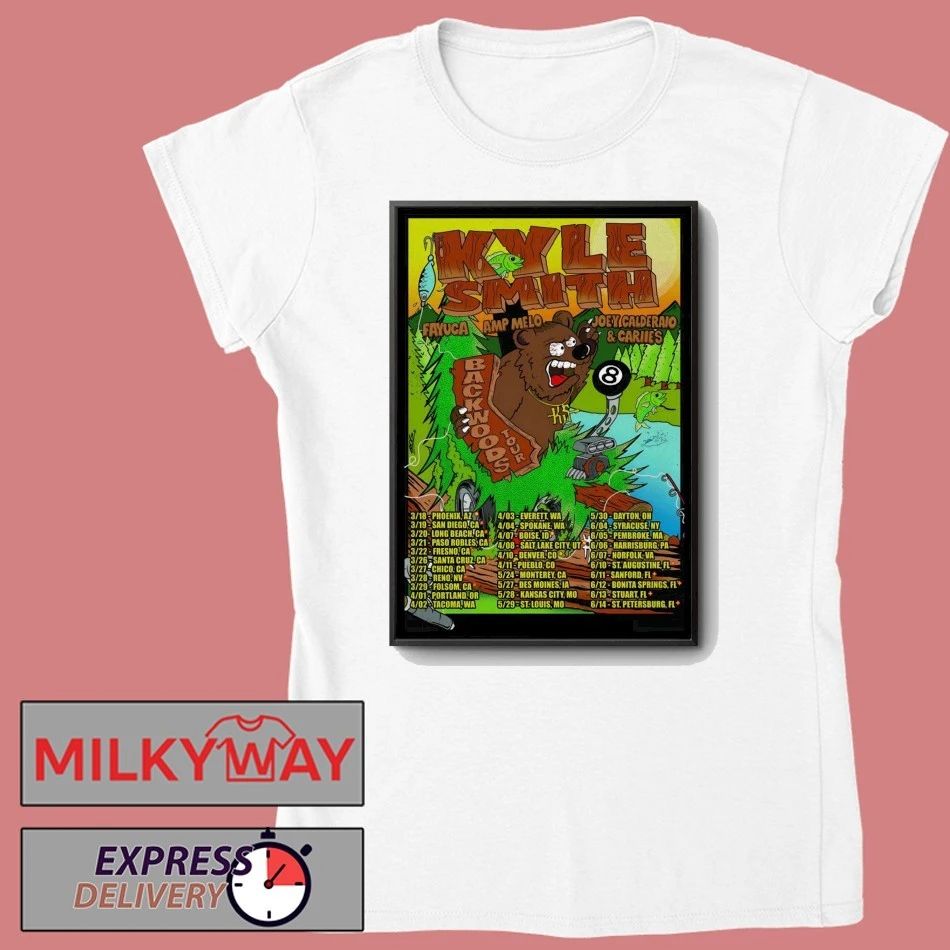 Kyle Smith Poster 2026 Backwoods Tour shirt