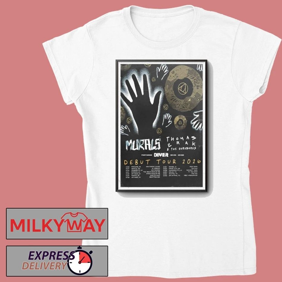 Murals Debut 2026 Shows Poster shirt