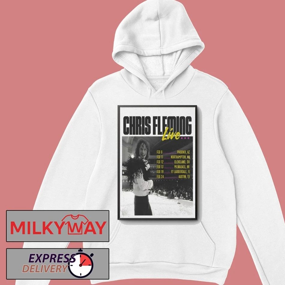 Chris Fleming February 2026 Tour Poster shirt