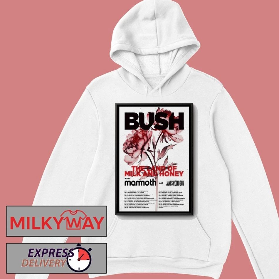BUSH Spring Tour 2026 Poster shirt