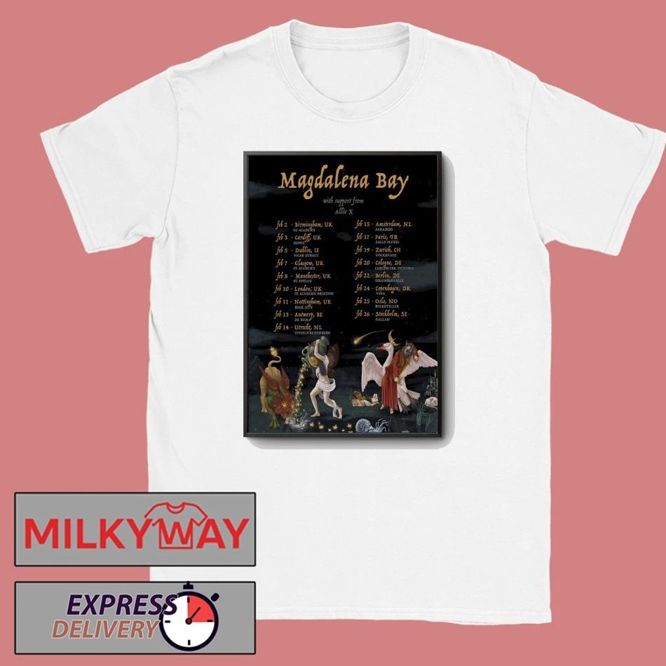 Magdalena Bay On Tour Forever 2026 Poster shirt