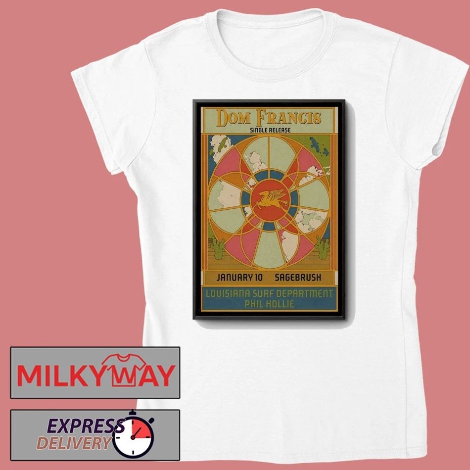 Dom Francis 1.10.2026 Austin TX Poster shirt